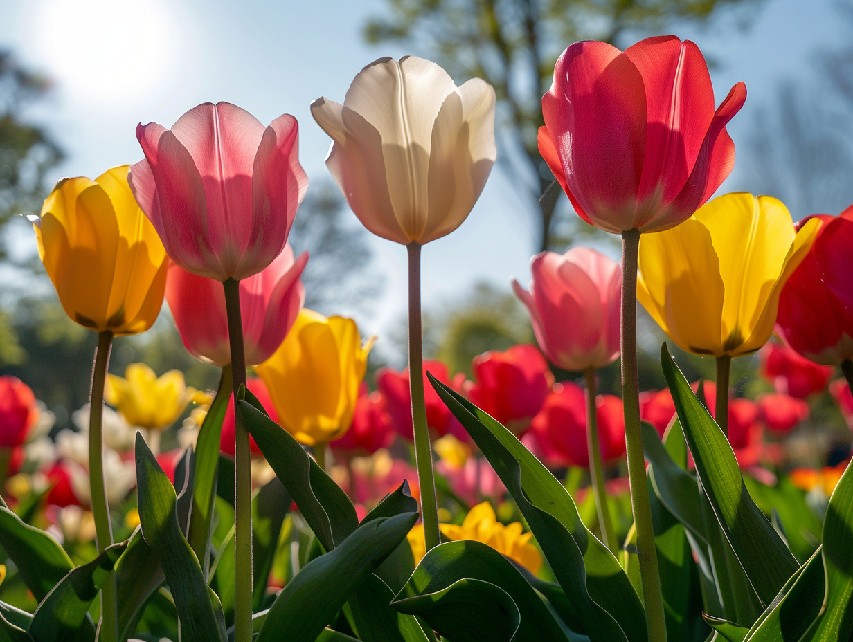 tulipe couleur